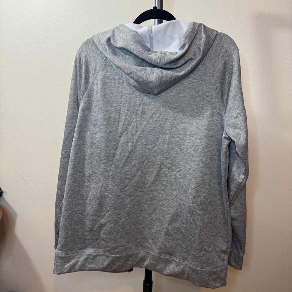 Eddie Bauer Men's Heather Gray Zip-Up Sweater - Picture 7 of 7